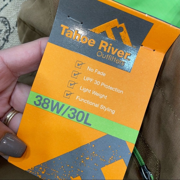 Tahoe River Outfitters NWT! Our Trail Light Weight Brown Pant Size 38 - Picture 10 of 13